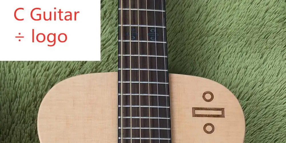 C Guitar only 3" Туристическая Акустическая гитара для малышей, мини акустическая электрогитара Coldplay, 34 дюйма, электрическая акустическая гитара - Цвет: C Guitar only
