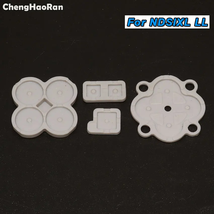 ChengHaoRan для Nintendo DS Lite проводящая стандартная сменная деталь NDSL NDSI XL LL силиконовые
