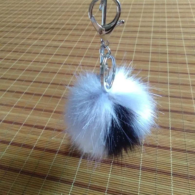 16 Цвет Искусственный мех Бренд брелоки с помпонами большие Лобстер Pom