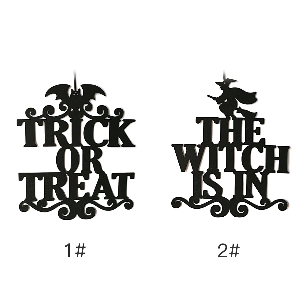 2018 крытый и открытый Хэллоуин Вечеринка ведьма в подвесной Декор на дверь