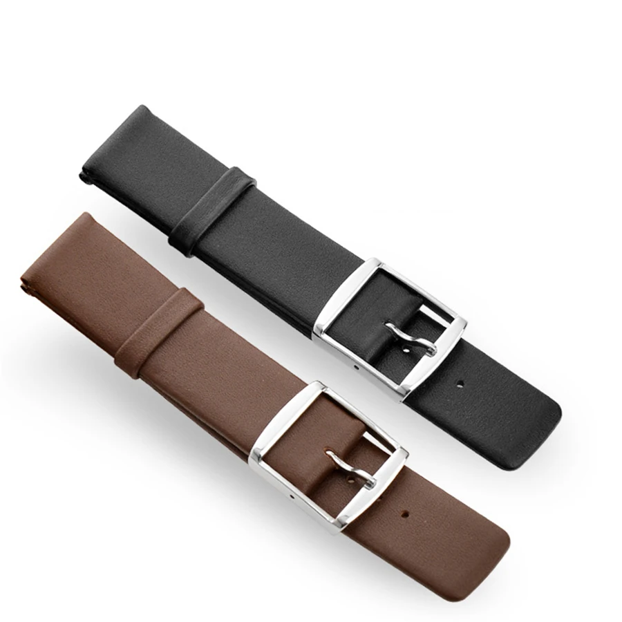 Argentina calf genuine Leather Watch Band Strap 16mm 18mm 20m 22mm 24mm Watchband for CK | Наручные часы