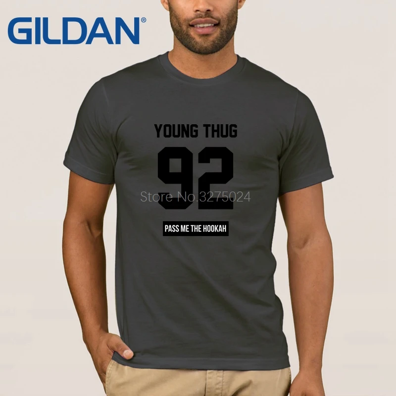 Creature New Fashion Young Thug Mens T Shirt Men T-Shirt Letters Anti-Wrinkle Tee Man Plus Size High Quality | Мужская одежда