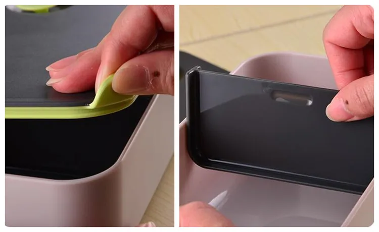 Bento box японский стиль пластиковые коробки обед портативный microwavable посуда с сумки суп поле ложки палочками 17