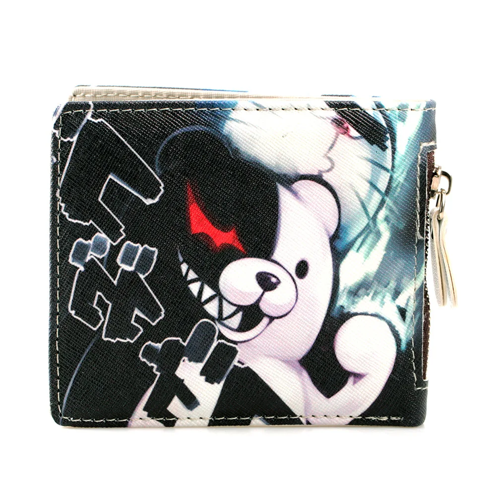 Danganronpa: Trigger Happy кошелек Havoc для карт джинсовый мешок из парусины Notecase Oxford