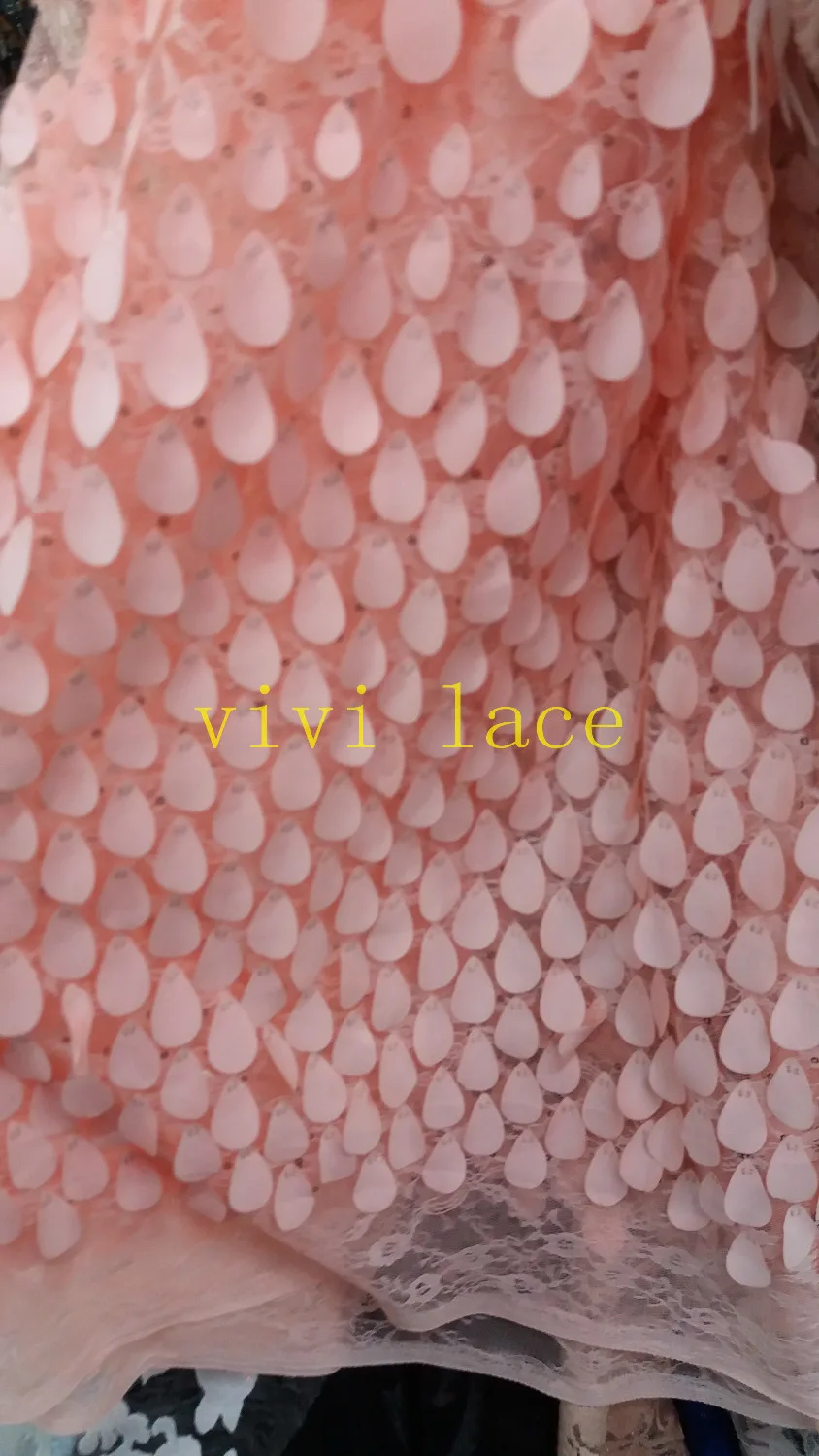 

5 ярдов xx045 # розовые блестки 3d аппликация вышивка эластичная французская сетка тюль кружева для свадьбы/Вечернего Платья вечерние, dhl