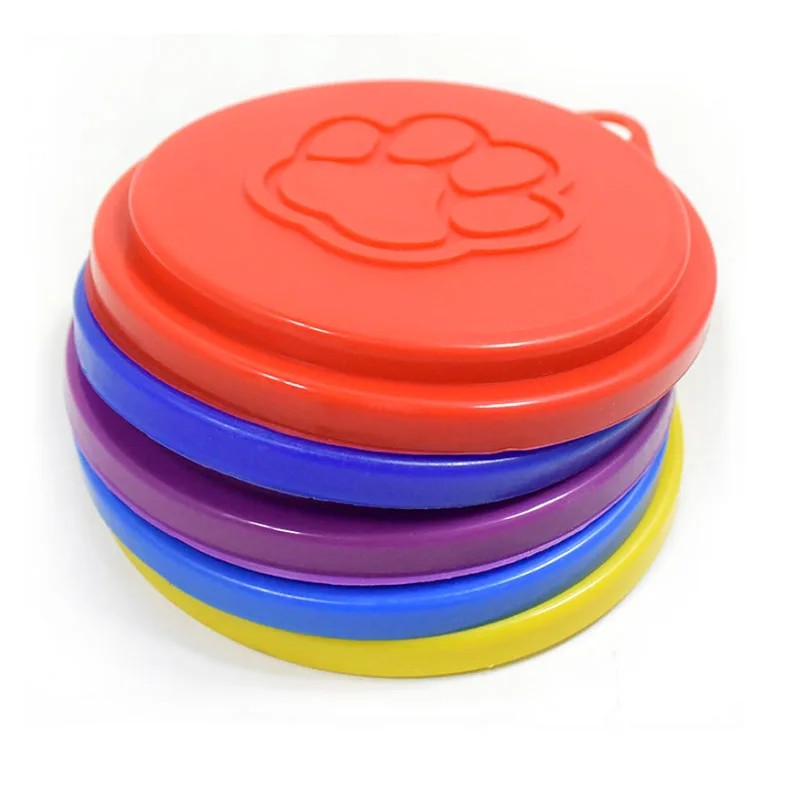 

1pcs 2x 88mm Dog Storage Top Cap Food Can Tin Cover Lid Pet Cat Puppy Food Can Lid Reusable Pet Supplies Random Color