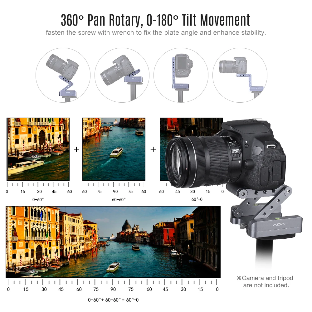 Z образная Гибкая наклонная головка штатива для Canon Nikon Sony Pentax DSLR камера Складная