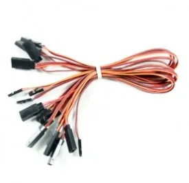 

10pcs* 26# Servo Extension Cable 500mm JR Color