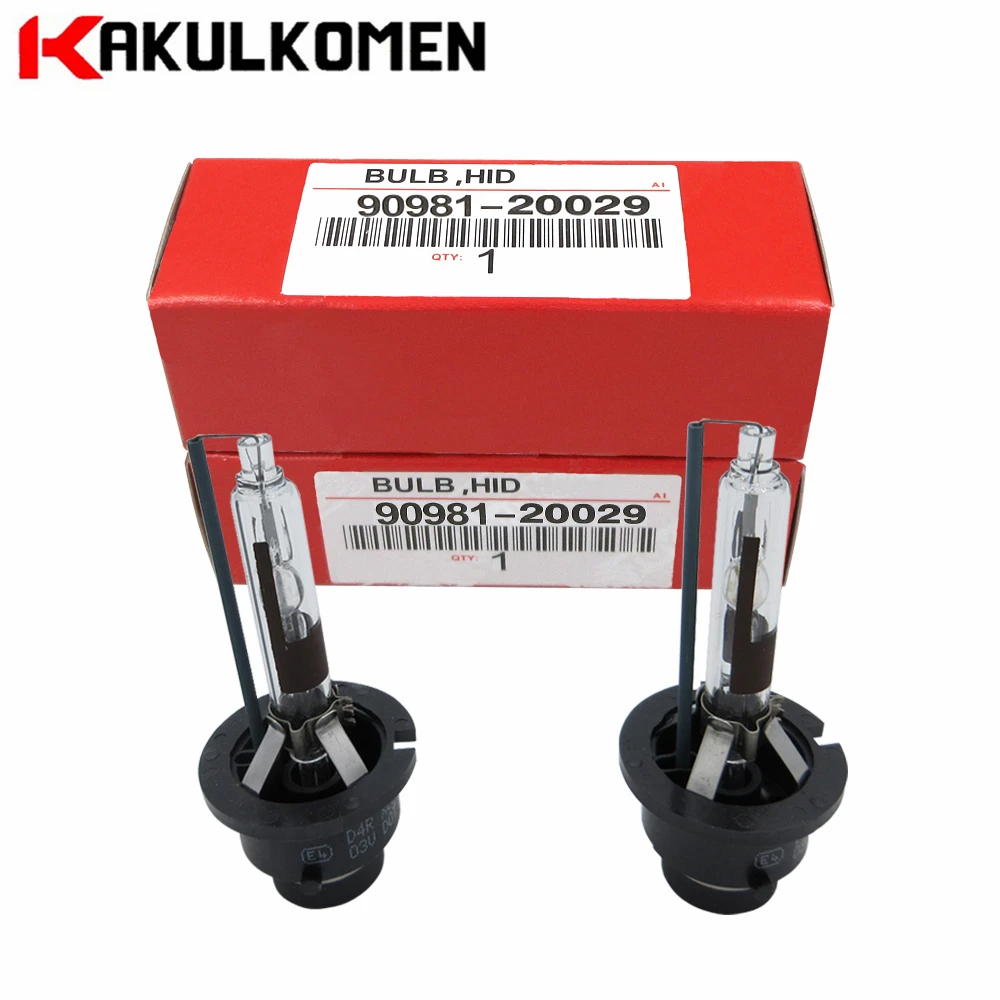 2 шт. Xenon D4S D4R D2S D2R HID лампа для Toyota 90981-20013 90981-20029 90981-20005 90981-20008 4300K 6000K 35W 12V