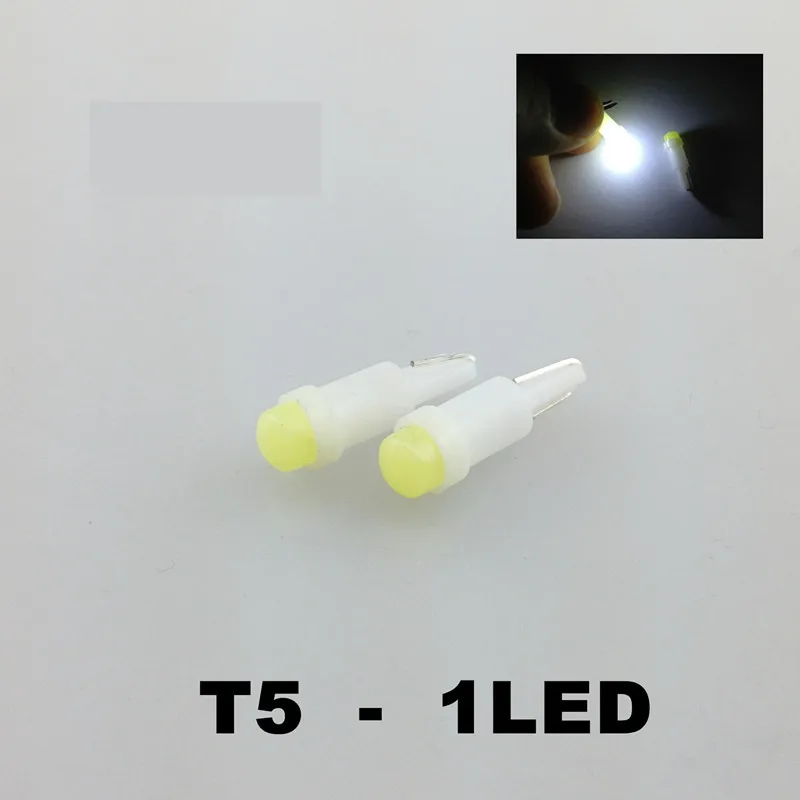 100X 12В Автомобильный интерьер T5 led приборная панель клиновидная Керамика 1