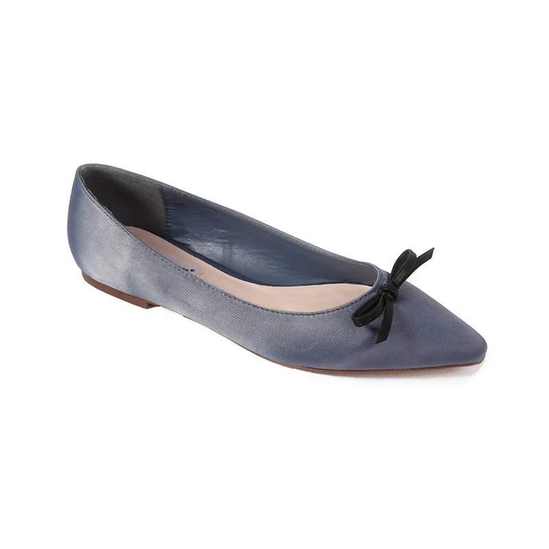 Настоящие шелковые сандалии на толстой подошве женские весенне осенние новые