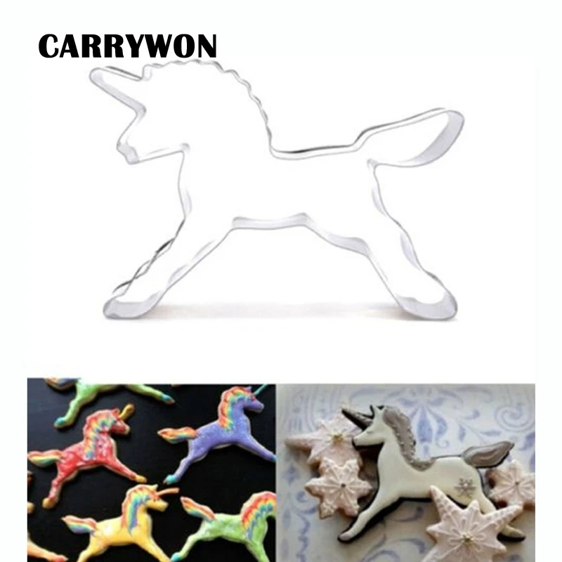 CARRYWON Единорог формочки для печенья в форме яйца Формы для выпечки овощей формы для печенья из нержавеющей стали игрушки для товары для дома, кухни