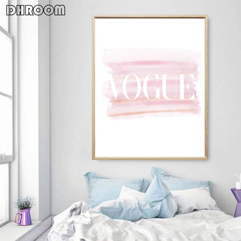 Постер с принтом пальмового дерева Vogue акварельная картина на холсте
