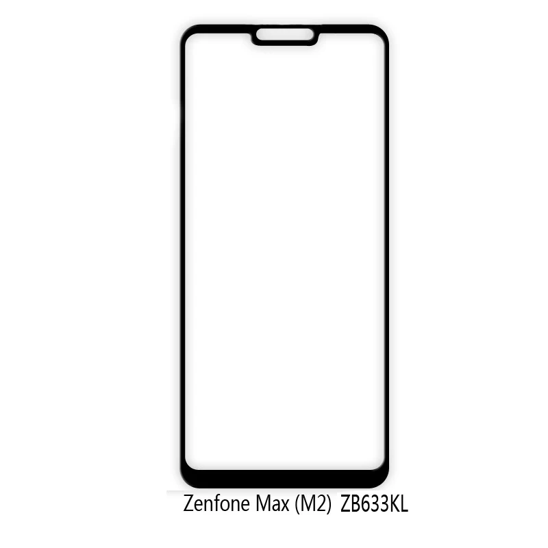 Защитная пленка для экрана с полным клеем из закаленного стекла ASUS ZenFone Max Pro M2