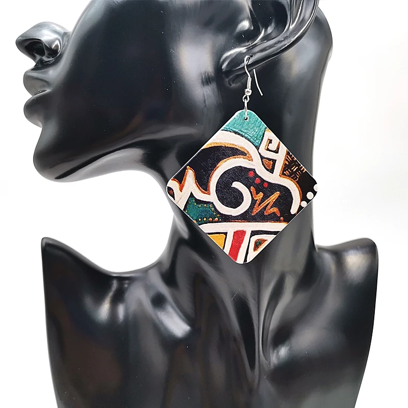 YD & YDBZ новые деревянные серьги для женщин ювелирные изделия Деревянный модные в