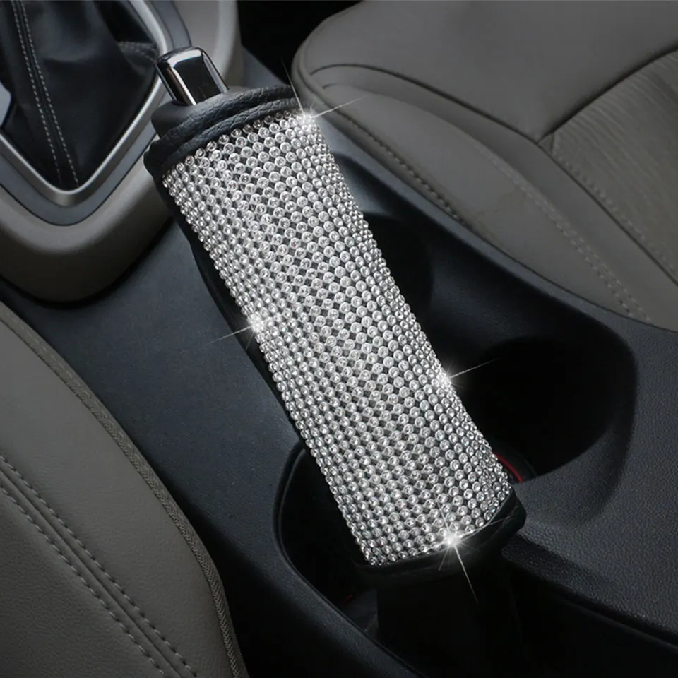 Модные чехлы для ручного тормоза с функцией переключения передач стразы со