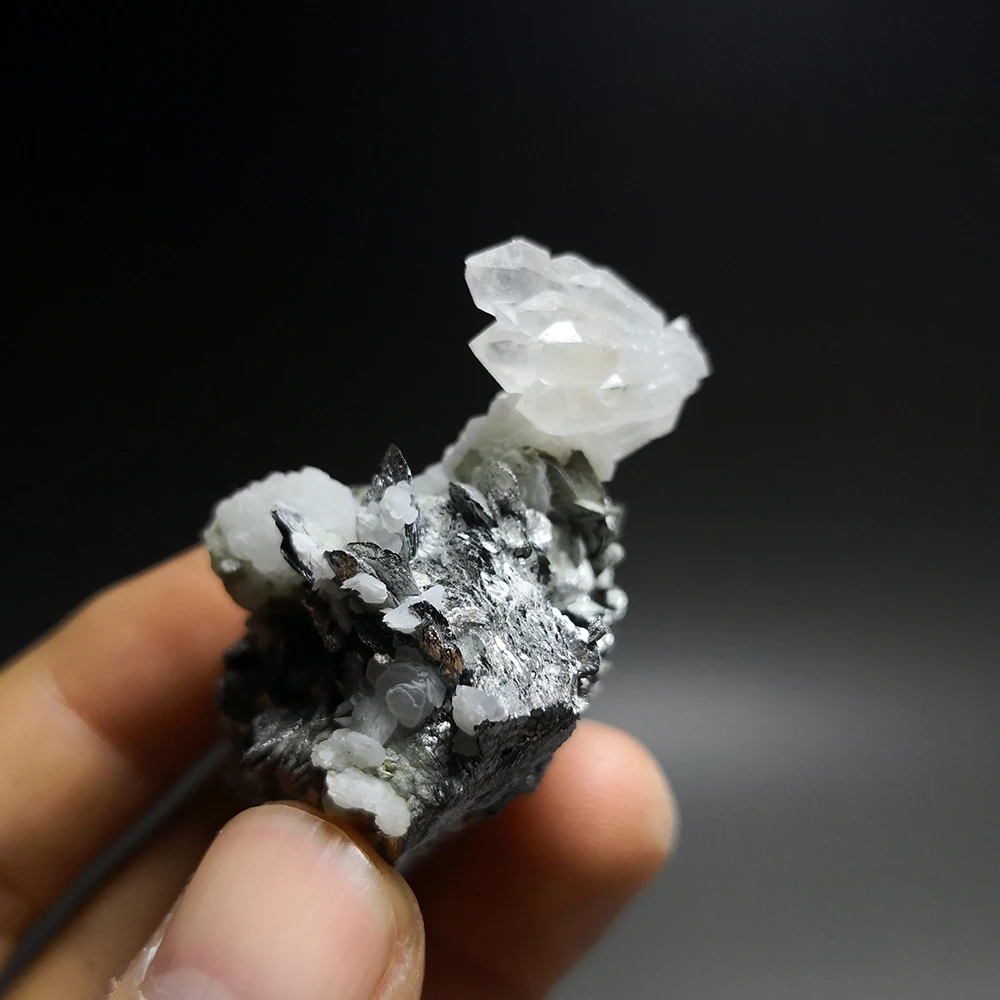 Натуральный камень и кварц Arsenopyrite руды образец Кристалл 64,9 г