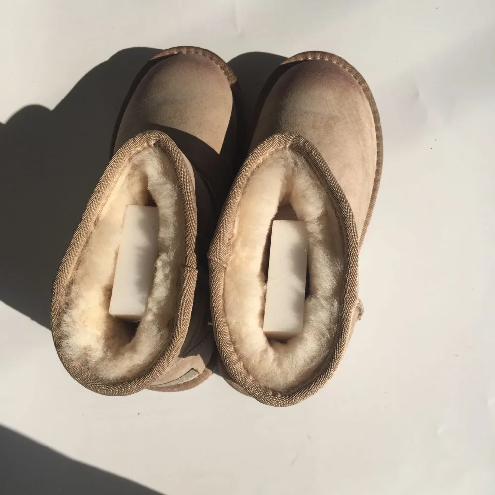 Новинка женские зимние ботинки Careaymade из натуральной кожи с хлопковым верхом в