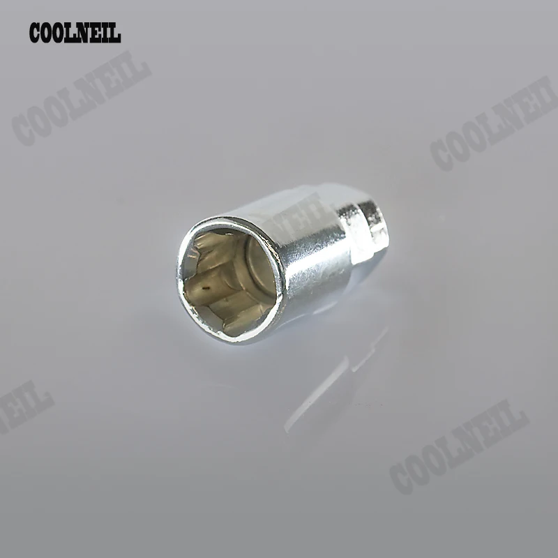 Аксессуары JDM конусный замок колеса безопасности железный болт 4 болта + 1 ключ 12