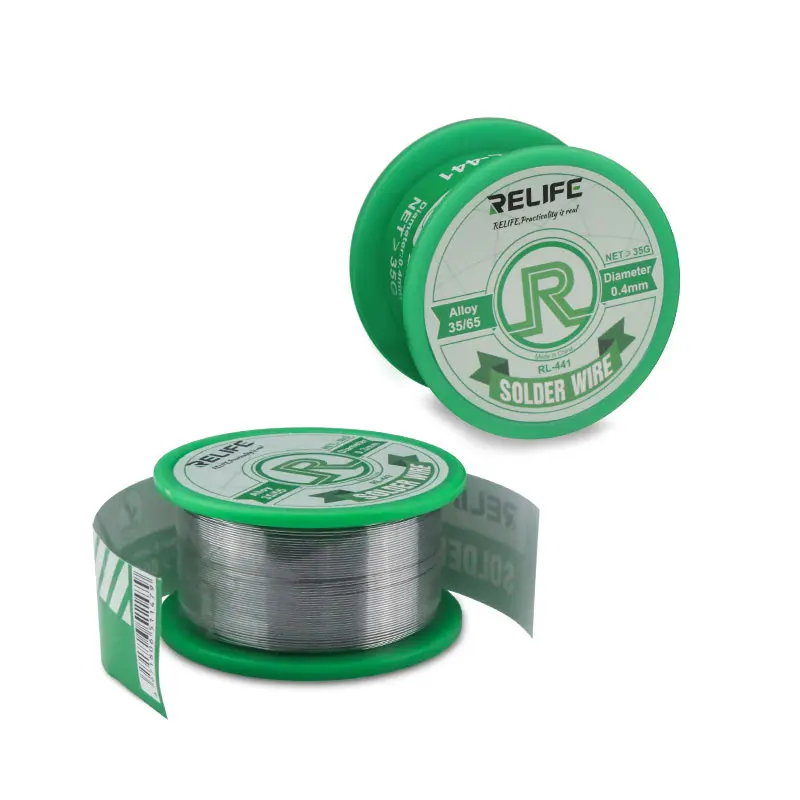 RELIFE 0.3/0.4/0.5/0.6mm Active Solder Wire Rosin Core Soldering Iron Line For Mobile Phone Mainboard BGA Repair | Инструменты
