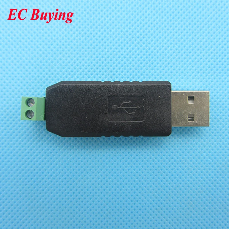 Адаптер конвертер с USB на RS485/TTL поддержка Win7/8 XP Vista Linux Mac OS WinCE5.0 RS 485 черного цвета