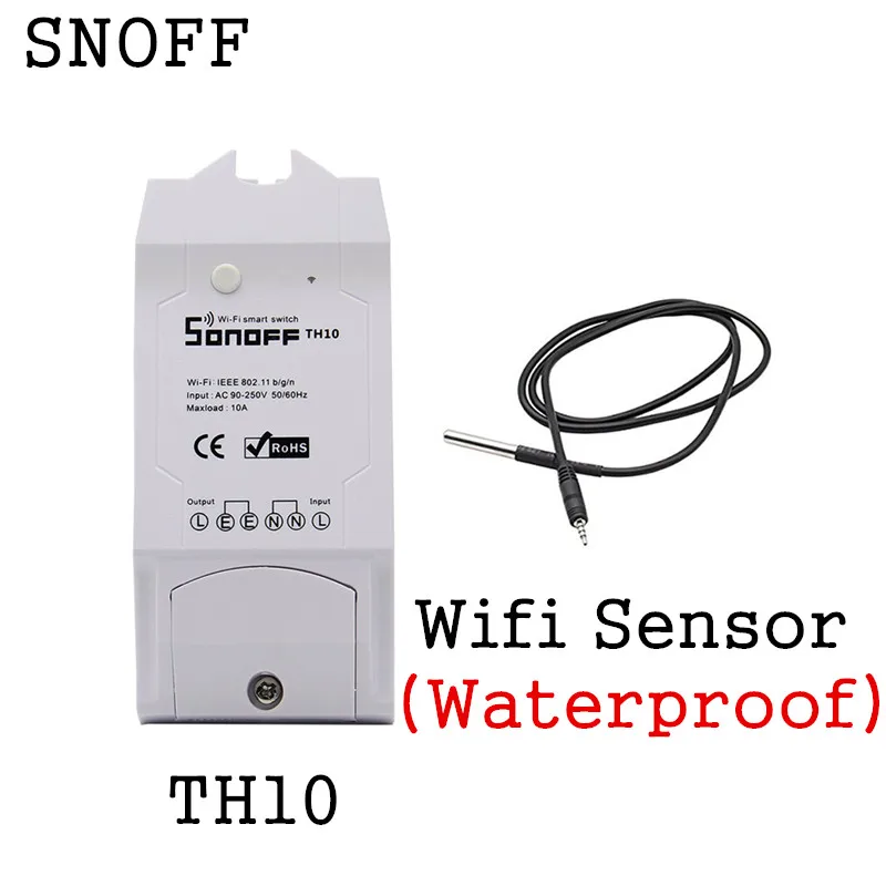 Интеллектуальный выключатель света Sonoff RF Bridge 433 МГц Wi-Fi Беспроводной преобразователь сигнала PIR+ DW1 дверная оконная сигнализация Сенсор работать с Alexa интеллектуальная Автоматизация дома
