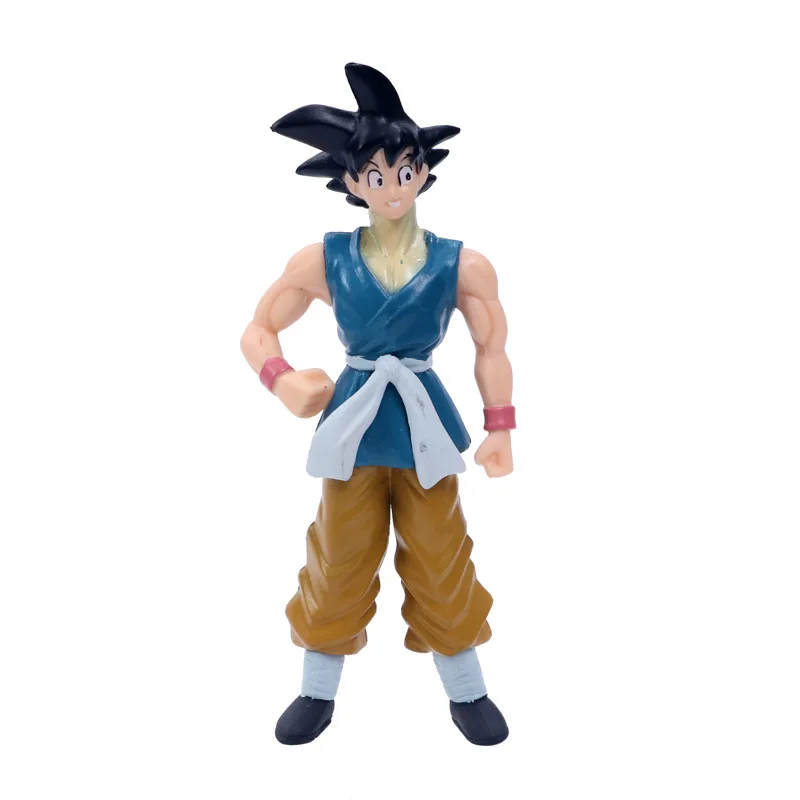 6 шт. Супер Saiyan Сон Гоку фигурка гохана Жемчуг дракона Z ПВХ Фигурки