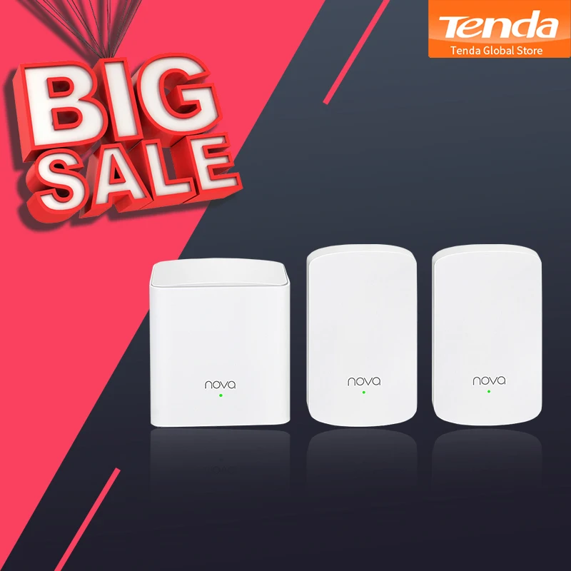 Tenda Nova MW5 AC1200 2 4 Ghz/5Ghz Беспроводной Wi Fi роутер мост сетка Wifi система с приложением
