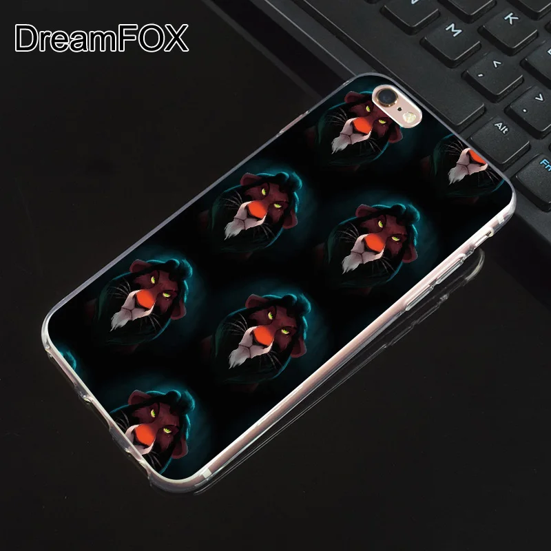 M549 милый Король Лев Мягкий ТПУ силиконовый чехол для Apple iPhone 11 Pro XR XS Max 8X7 6 6S Plus 5 5S SE