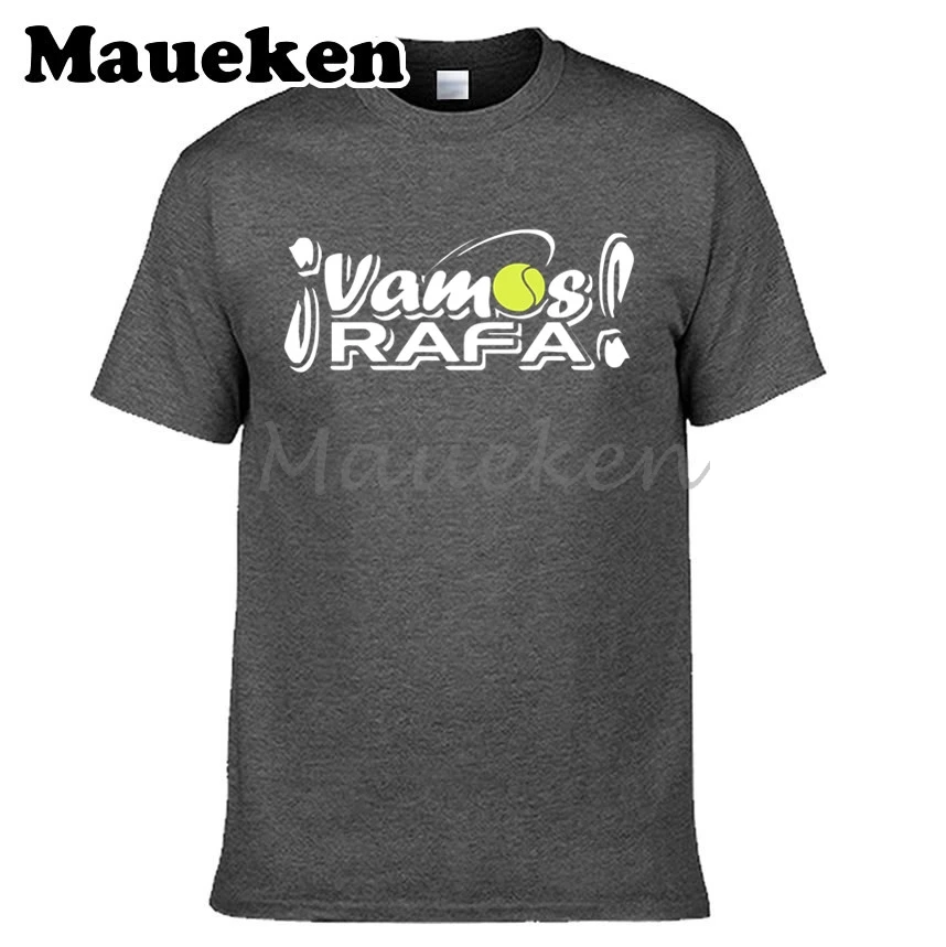 Мужская футболка Vamos Rafa Spain Star Rafael Nadal 13 одежда для чемпионов с круглым вырезом