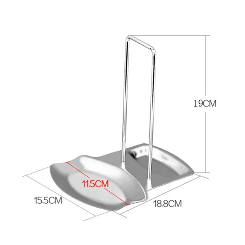 Кухонный органайзер стойка для крышек кастрюль держатель ложки из нержавеющей
