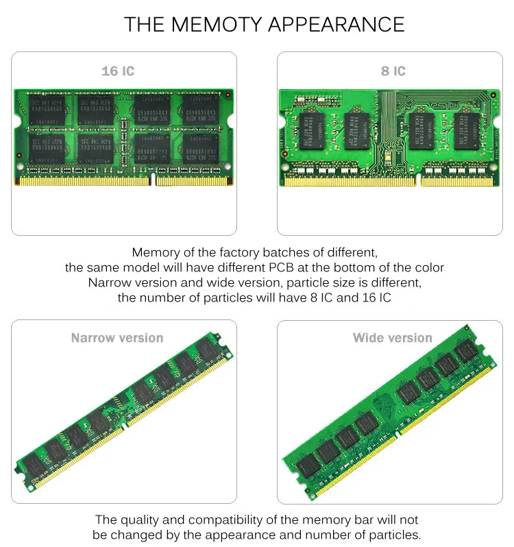 VEINEDA Sodimm ddr2 4 ГБ 2 ГБ 800 МГц для ноутбуков Intel amd поддержка памяти ddr2 sodimm 667 ddr 2 4 Гб