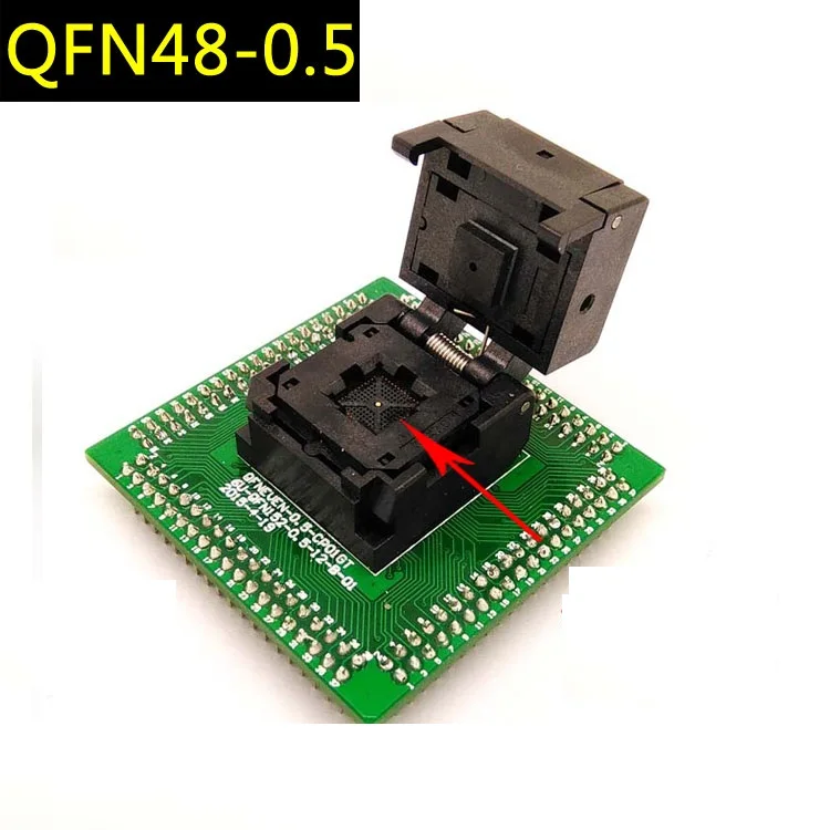 QFN48-0.5 чип горелка IC тестовая подставка программирующая основа шрапнель |