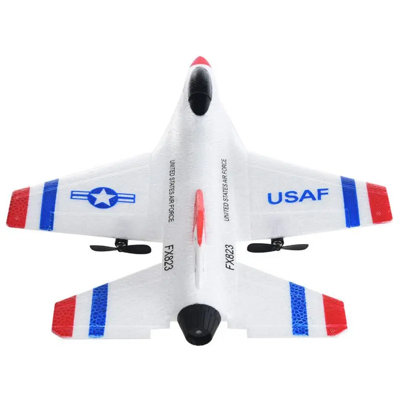 FX 823 2 4G 2CH RC самолет планер пульт дистанционного управления Самолет открытый