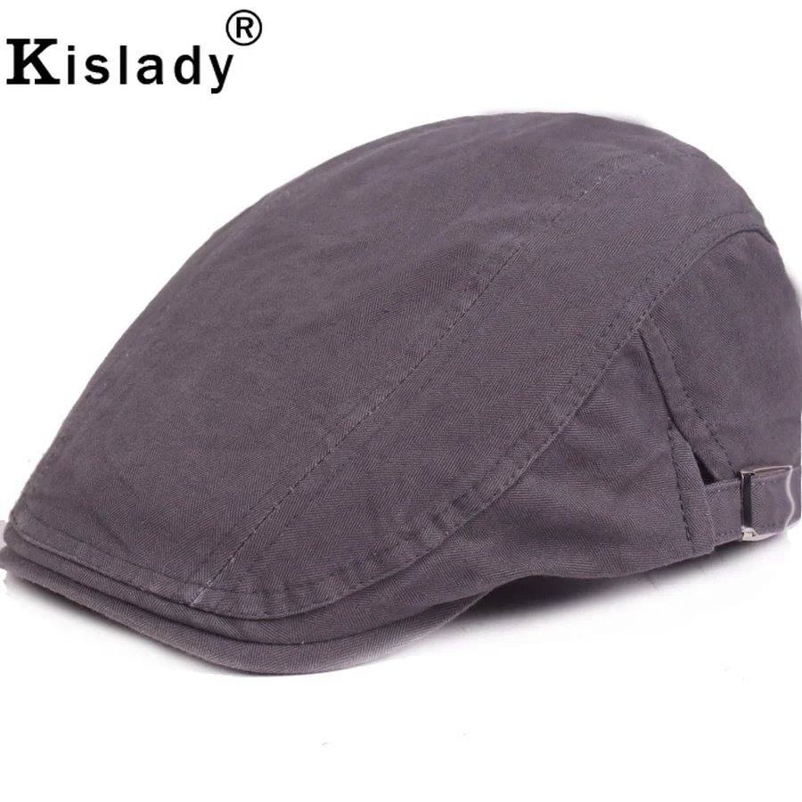 Новинка 2019 весенние винтажные однотонные береты Kislady летняя Высокая мода для