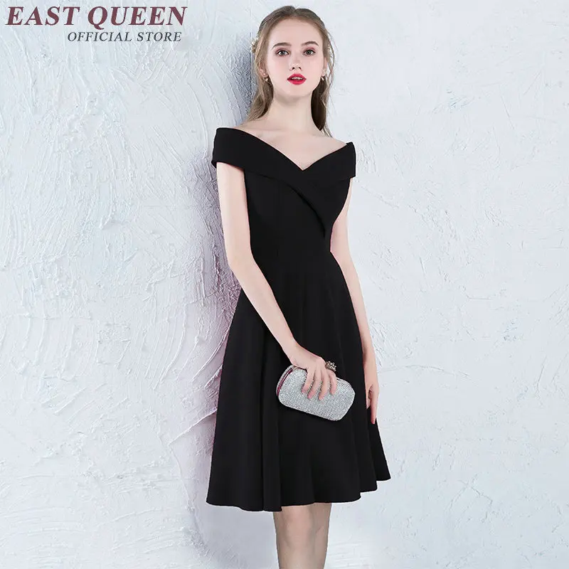 Короткое вечернее платье Новое поступление 2018 элегантное короткое с открытыми