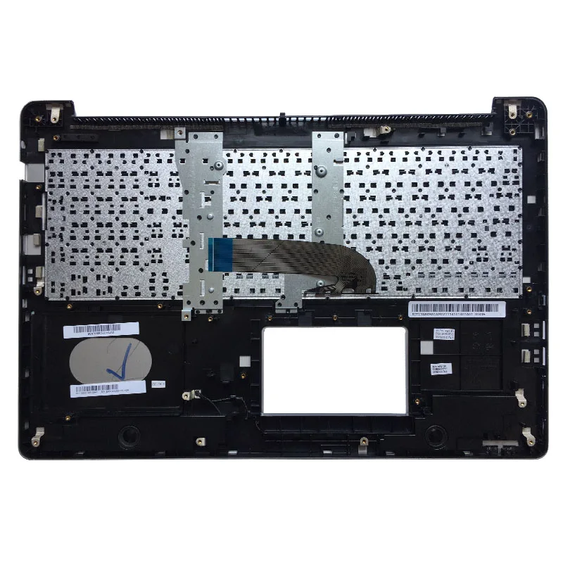 Русская клавиатура для ноутбука ASUS TP500 TP500L TP500LA TP500LB TP500LN серебристая с подставкой