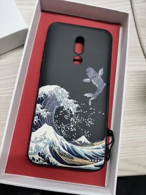 Emboss чехол для телефона Meizu 16 чехол Kanagawa волны Карп краны 3D гигантский рельефный чехол для Meizu 16 Plus
