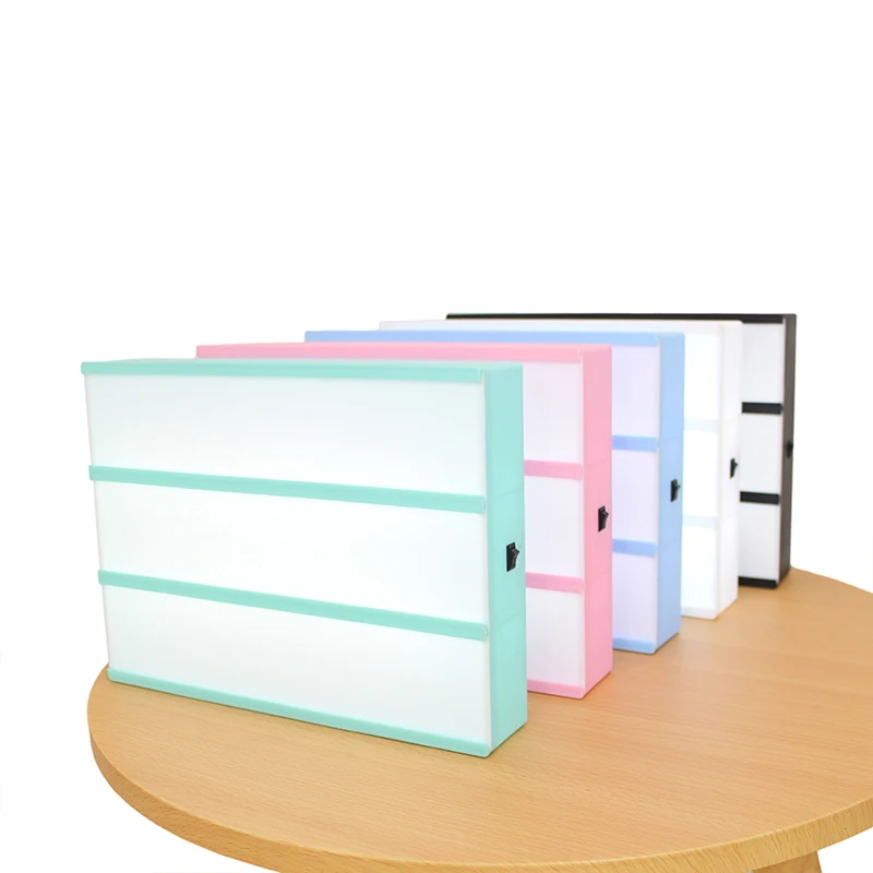 Светодиодная светящаяся Настольная лампа с буквенным принтом сделай сам