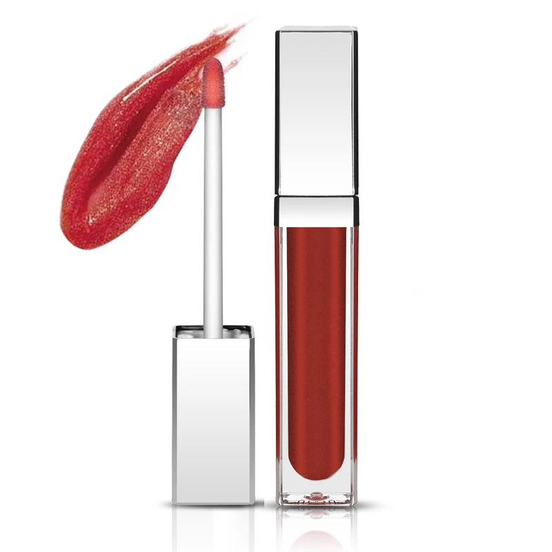 Светодиодный Блеск для губ желе жидкая помада Увлажняющий стойкий