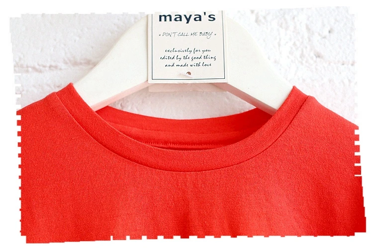 Mayas/Модная Летняя Блузка мягкого силуэта для девочек, детская Весенняя футболка с бахромой и открытыми плечами, Детские оборки, открытые плечи, дизайнерские базовые Топы, 81119