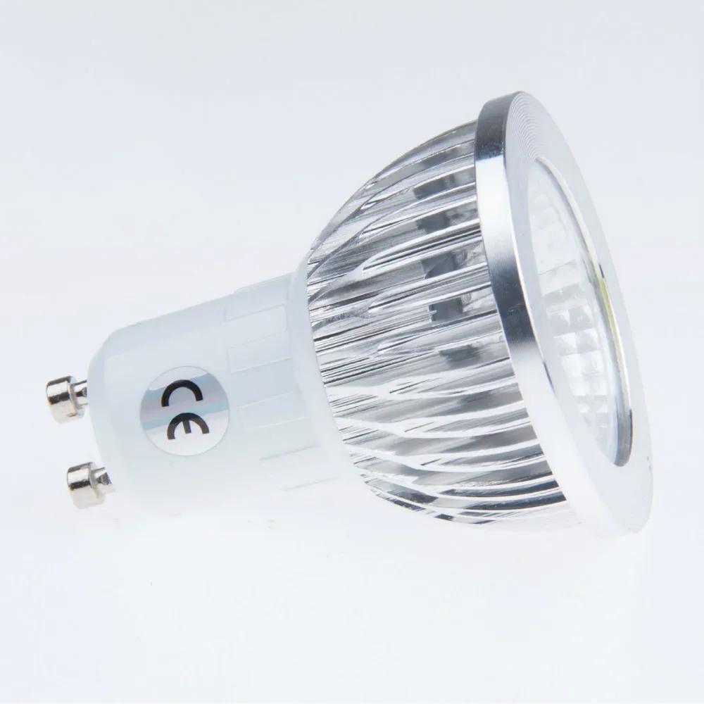 10 шт. Светодиодная лампа светильник GU10 гнездо 5w 6w cob Точечный AC 110v 220v 3000K 4000K 6500K