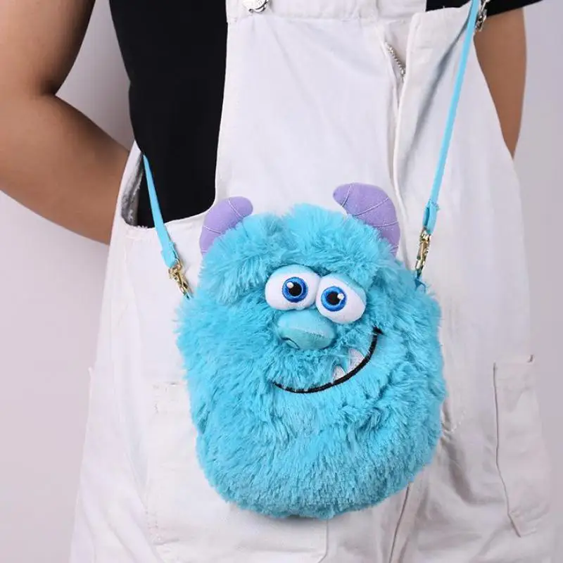 Японский милый игрушечный плюшевый рюкзак sulley Sullivan Monsters милая мягкая женская