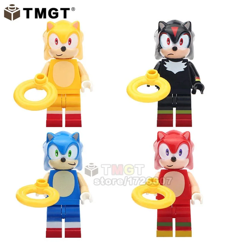 WM6043 4 шт./компл. Link Princess Zelda break of the Wild WM6053 Dragon Ball Z trunks KT1020 строительные блоки кирпичи игрушки для детей подарок - Цвет: WM6043