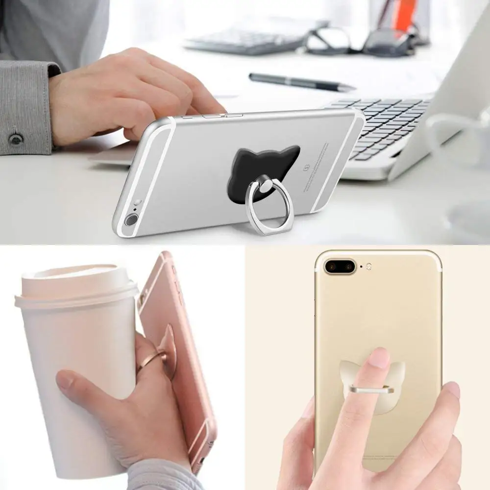 Перстень для смартфона мобильный телефон подставка держатель iPhone 11 Huawei Xiaomi