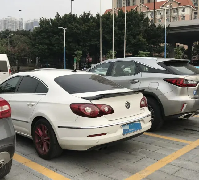 Для Volkswagen Passat CC спойлер R style 2009 до 2017 на задний багажник крыло грунтовкой краской