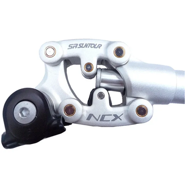 SR Suntour NCX велосипед подвески подседельный 400 мм* 27,2/28,6/30,0/30,1/30,4/30,8/31,6/33,9 велосипедный Подседельный штырь w/Чехол - Цвет: Silver 30.8