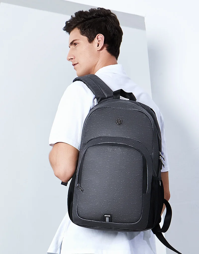 Модный водонепроницаемый большой рюкзак с usb зарядкой для мужчин 15 6 дюймовый