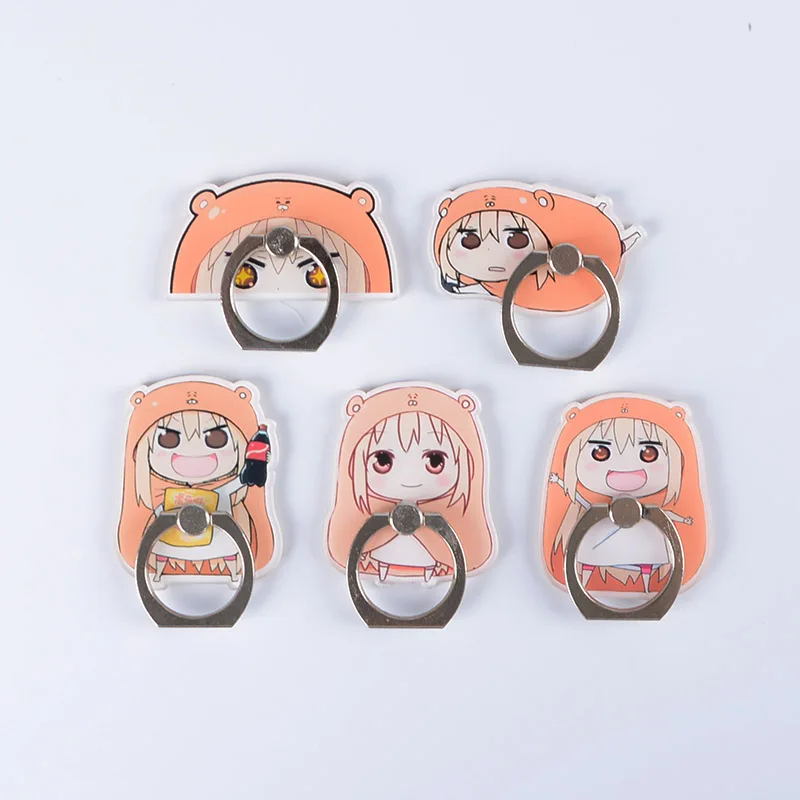 Модель Аниме Koteta Himouto Umaru Cham Chan Doma наклейка на палец кольцо мобильный телефон