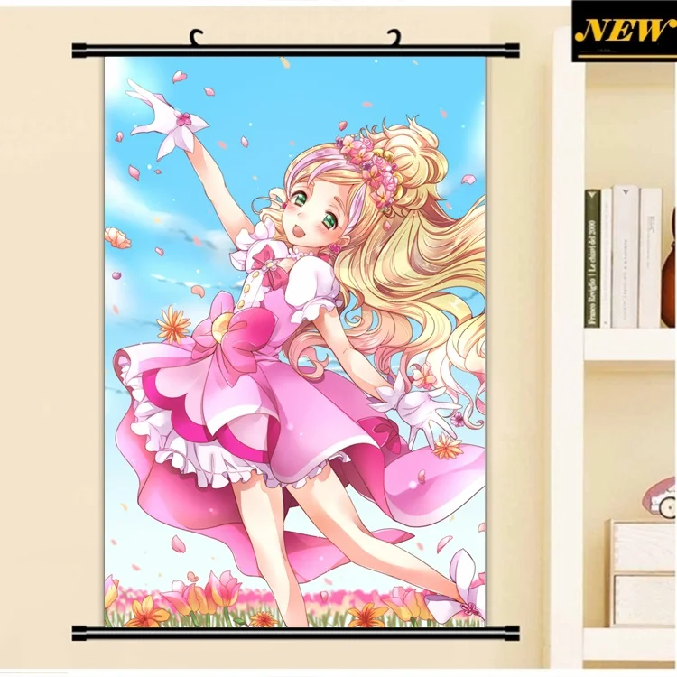 40x60 см Go! Принцессы PreCure Довольно вылечить Флора лоли Лолита с рисунком Аниме